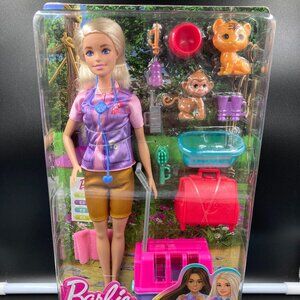 Mattel Barbie Animal Rescue & Recover Playset Doll